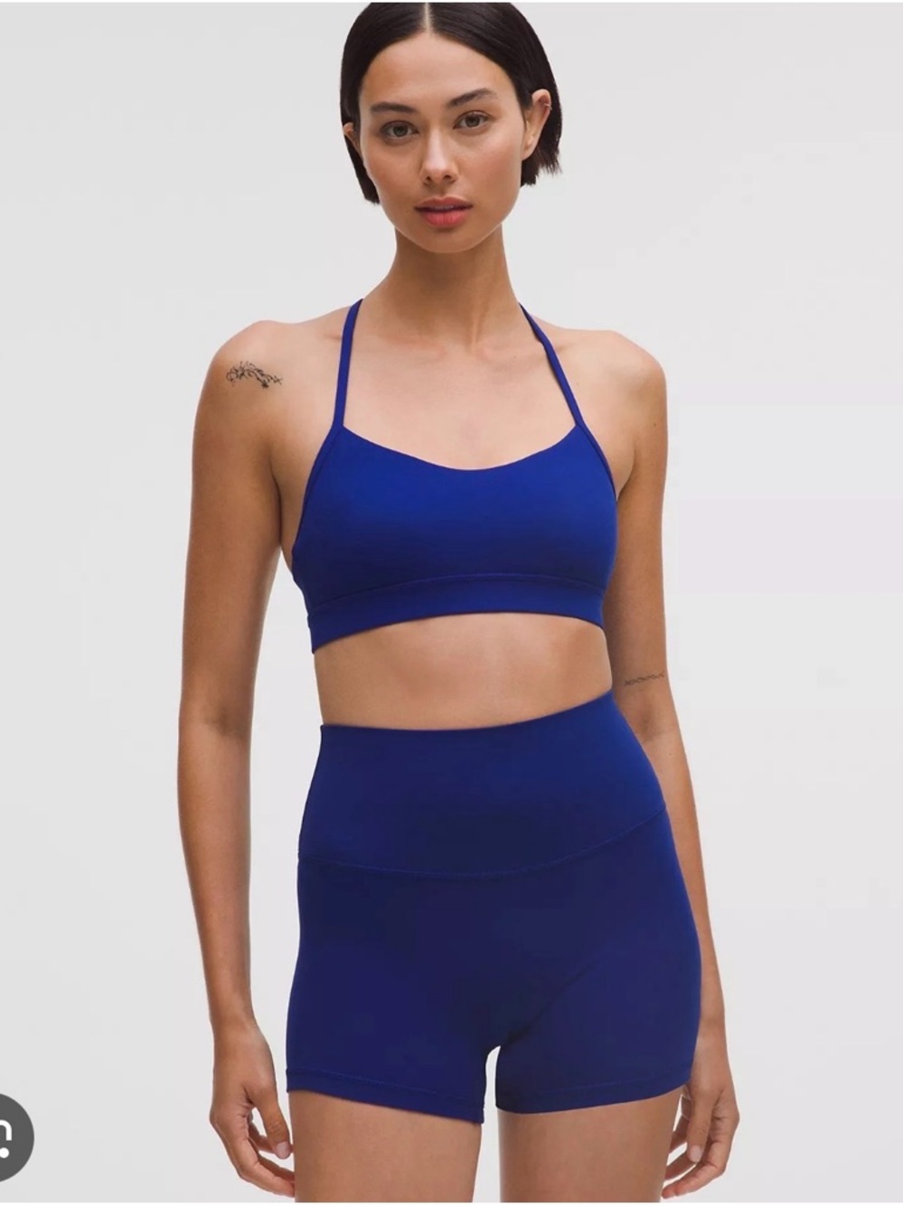 Lululemon Align High Rise Shorts Deep Sea Blue Size 8 BNWT SOLD OUT